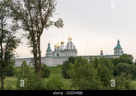Nuovo monastero di Gerusalemme della Resurrezione. Istra, regione di Mosca, Russia. Foto Stock