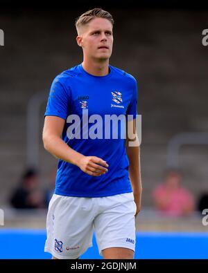 Deventer, Paesi Bassi. 13 Agosto 2021. DEVENTER, PAESI BASSI - AGOSTO 13: Jey Veerman di SC Heerenveen durante la partita olandese Eredivisie tra Passi pure Eagles e SC Heerenveen all'Adelaarshorst il 13 agosto 2021 a Deventer, Paesi Bassi (Foto di Dennis Bresser/Orange Pictures) credito: Orange Pics BV/Alamy Live News Foto Stock