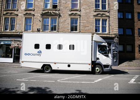 Edninburgh, Regno Unito. 15 luglio 2021. Un pulmino geoamey visto a Edimburgo. (Foto di Dinendra Haria/SOPA Images/Sipa USA) Credit: Sipa USA/Alamy Live News Foto Stock