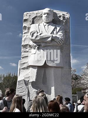 Martin Luther King Jr. Memorial a Washington DC Foto Stock