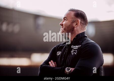 Derby, Regno Unito. Derby County 3-3 Salford City. 10 agosto 2021. Foto Stock