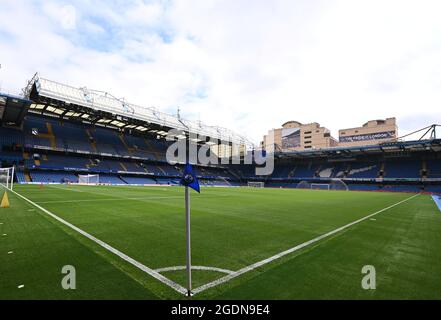 Stamford Bridge, Londra, Regno Unito. 14 agosto 2021. Premier League football, Chelsea vs Crystal Palace; General View of Stamford Bridge Credit: Action Plus Sports/Alamy Live News Foto Stock