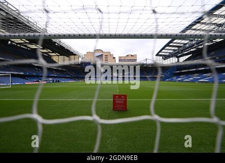 Stamford Bridge, Londra, Regno Unito. 14 agosto 2021. Premier League football, Chelsea vs Crystal Palace; General View of Stamford Bridge Credit: Action Plus Sports/Alamy Live News Foto Stock