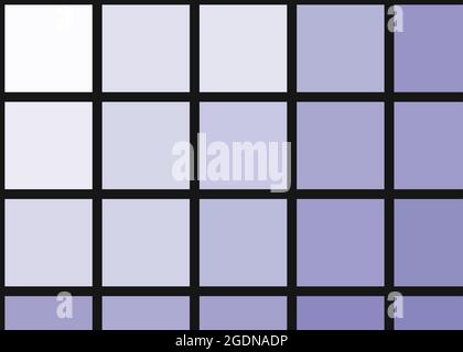 Illustrazione grafica generativa dei pixel a colori geometrici astratti Illustrazione Vettoriale