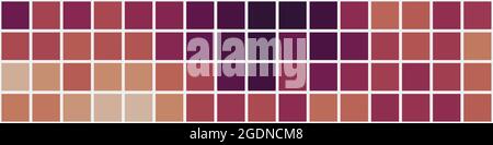 Illustrazione grafica generativa dei pixel a colori geometrici astratti Illustrazione Vettoriale