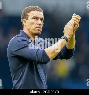 West Bromwich, Regno Unito. 25 Giugno 2021. Valerien Ismael (Manager) di West Bromwich Albion durante la partita del campionato Sky Bet tra West Bromwich Albion e Luton Town presso Hawthorns, West Bromwich, Inghilterra, il 14 agosto 2021. Foto di David Horn. Credit: Prime Media Images/Alamy Live News Foto Stock