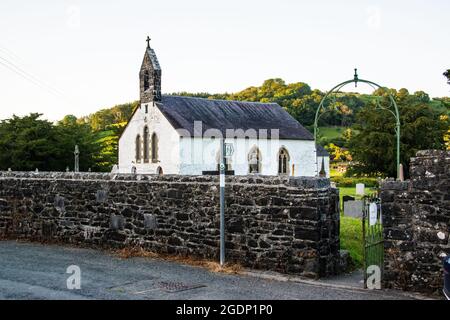 Chiesa Parrocchiale di Talley, San Michele, Carmarthenshire, Galles. REGNO UNITO Foto Stock