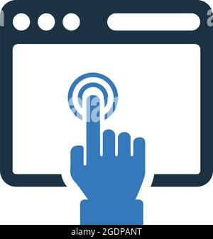 Navigazione, navigazione, navigazione icona è isolato su sfondo bianco. Da utilizzare per la grafica e il web design o per scopi commerciali. File EPS vettoriale. Illustrazione Vettoriale
