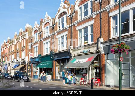 Church Road, Barnes, London Borough of Richmond upon Thames, Greater London, England, Regno Unito Foto Stock