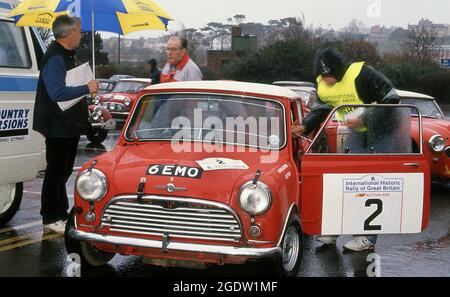 RAC International Historic Rally of Great Britain 1991 Foto Stock