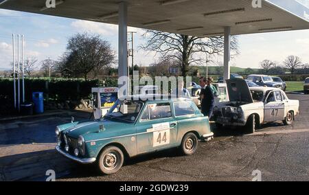 RAC International Historic Rally of Great Britain 1991 Foto Stock