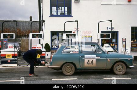 RAC International Historic Rally of Great Britain 1991 Foto Stock