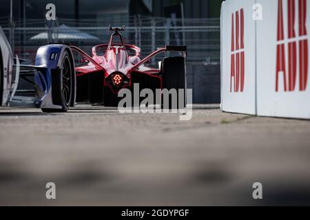 06 Eriksson Joel (swe), Dragon / Penske Autosport, Penske EV-5, azione durante l'ePrix di Berlino 2021, ottava riunione del Campionato del mondo di Formula e 2020-21, sul circuito Tempelhof Airport Street dal 14 al 15 agosto, a Berlino, Germania - Photo Germain Hazard / DPPI Foto Stock