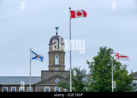 Halifax, Canada - 9 agosto 2021: Edificio dell'Università di Dalhousie Foto Stock