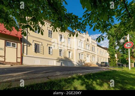 Piccola città termale climatica Lazne Kynzvart vicino Mariánské Lázně - Regione Karlovy Vary - Repubblica Ceca, Europa Foto Stock