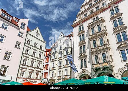 Monaco di Baviera (Bavariy, Germania). La cantina di birra; Bierkeller in München Foto Stock