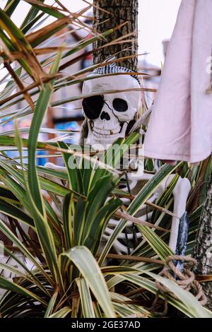 Smugglers Cove pazzo campo da golf sulla passeggiata a Barry Island, Galles del Sud, Luglio 2021 Foto Stock