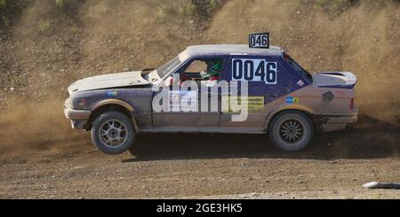 Germania, Eppe, 2018-07-07, autocross pista della RSG Aartal Eppe. Foto Stock