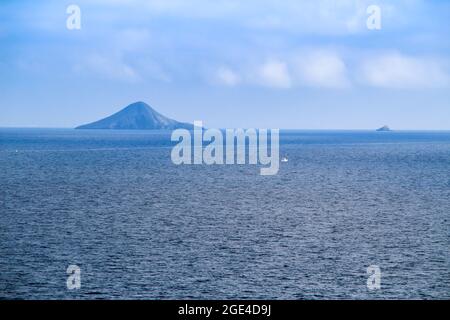 Belle Isole Hormigas a Cabo de Palos, provincia di Cartagena, Murcia, Spagna Foto Stock