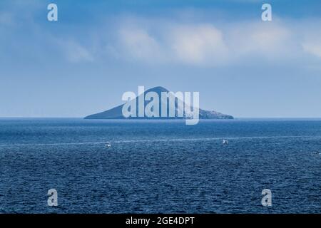 Belle Isole Hormigas a Cabo de Palos, provincia di Cartagena, Murcia, Spagna Foto Stock