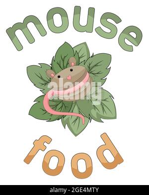 Immagine vettoriale di Goodies sotto forma di mouse Illustrazione Vettoriale