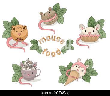 Immagine vettoriale di Goodies sotto forma di mouse Illustrazione Vettoriale