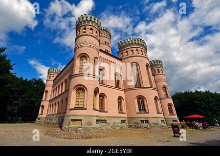 Granitz Hunting Lodge, Isola di Ruegen, Meclemburgo-Pomerania occidentale, Germania Foto Stock