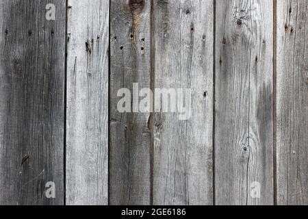 Sfondo da tavole di legno. Legno di fondo. Grigio Foto Stock