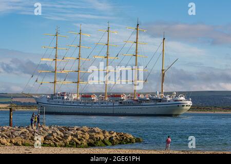 Orizzonte d'oro 12 agosto 2021 Foto Stock