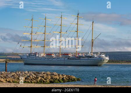 Orizzonte d'oro 12 agosto 2021 Foto Stock