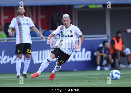 Cesar Falletti (Ternana) in occasione della Tim Cup italiana tra Bologna 4-5 Ternana allo stadio Renato D'Ara il 16 agosto 2021 a Bologna. Credit: Maurizio Borsari/AFLO/Alamy Live News Foto Stock