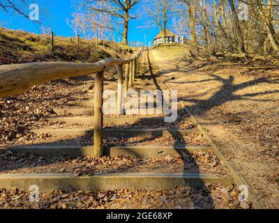 Una passeggiata nella natura Foto Stock