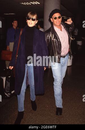 Amanda Pays e Corbin Bernsen Circa 90's Credit: Ralph Dominguez/MediaPunch Foto Stock