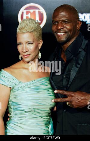 Rebecca King-equips e l'attore Terry Crews partecipa agli arrivi per il Tonight spettacolo e PEOPLE Emmy After Party alla Walt Disney Concert Hall il 21 settembre 2008 a Los Angeles, California. Foto Stock