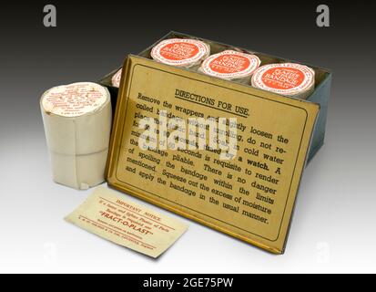 Cerotto di bende Parigi Foto Stock