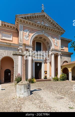 Italia Emilia Romagna - Comacchio -Santuario di Santa Maria in Aula regia Foto Stock