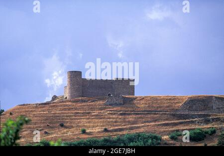 Castello di Medinaceli, provincia di Soria, Castiglia e León, Spagna. Foto Stock