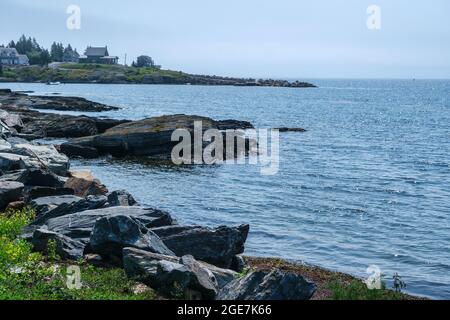 Blue Rocks comunità nel Distretto di Lunenburg, Nuova Scozia, Canada Foto Stock