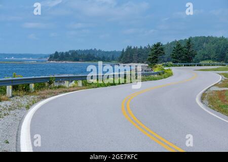 Blue Rocks comunità nel Distretto di Lunenburg, Nuova Scozia, Canada Foto Stock