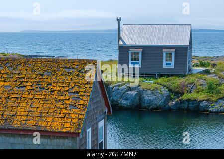 Blue Rocks comunità nel Distretto di Lunenburg, Nuova Scozia, Canada Foto Stock