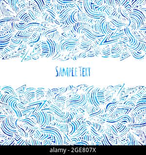 Sfondo vettoriale luminoso con il patten geometrico, posizionare il testo al centro. Illustrazione Vettoriale