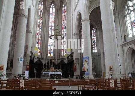 basilica di saint-nicolas a saint-nicolas-de-port in lorena (francia) Foto Stock