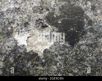 Primo piano di un muro di cemento colorato per sfondo Foto Stock