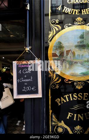 FRANCIA, PARIGI (75) 7 ° ARRONDISSEMENT, LE MOULIN DE LA VIERGE PANIFICIO SITUATO SAINT DOMINIQUE STREET Foto Stock