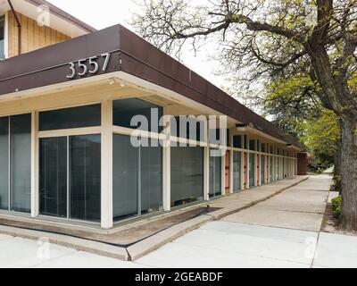 Edificio modernista su Peterson Avenue a Chicago Foto Stock