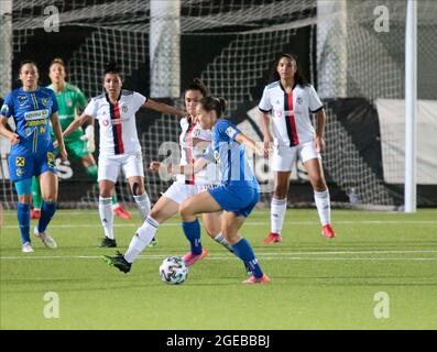 Vinovo, Italie. 18 agosto 2021. Durante la UEFA Women's Champions League, Round 1 - CP - Gruppo 8 tra St Pulten e Besiktas il 18 agosto 2021 al Juventus Training Ground di Vinovo - Photo Nderim Kaceli/DPPI Credit: DPI Media/Alamy Live News Foto Stock