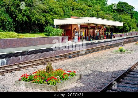Leicester North Station, Great Central Railway, Leicestershire, Inghilterra Foto Stock