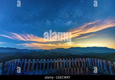 Nice Linh Quy Phap una pagoda nella provincia di Lam Dong nel Vietnam meridionale Foto Stock