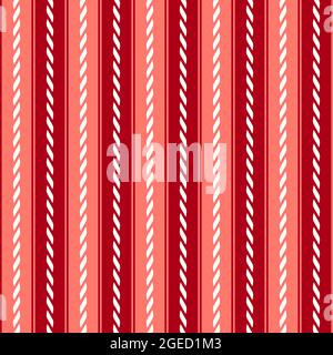 Motivo senza cuciture con strisce e corde Foto Stock