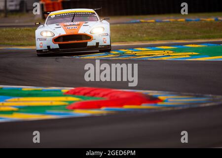 08 Goethe Roald (ger), Haal Stuart (gbr), Aston Martin DBR9, azione durante le 2021 Endurance Racing Legends sul circuito des 24 Heures du Mans, dal 18 al 21 agosto 2021 a le Mans, Francia - Foto Joao Filipe / DPPI Foto Stock